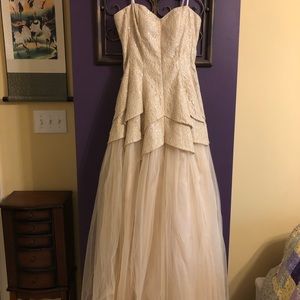 Prom/ Formal Dress- Champagne